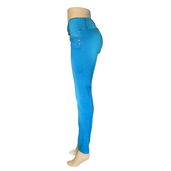 *NEW* Colombian Authentic Push Up But LIFTING High Waist Skinny JEANSSize 12 - Picture 7 of 16